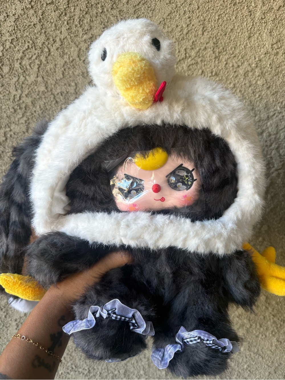 Baby Three Hatposter plush 500%